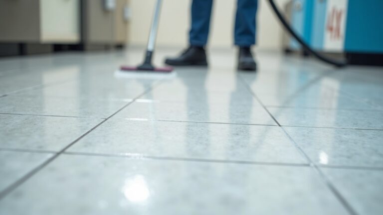 Commercial Grout Cleaning